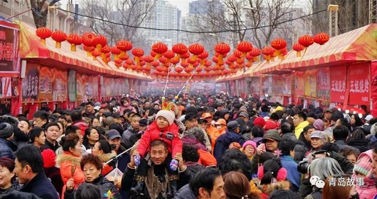 青島趕廟會_騰訊新聞