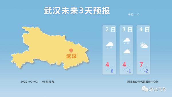 【资讯】 转晴升温！湖北将暂别雨雪湖北天气,天气预报,湖北转晴