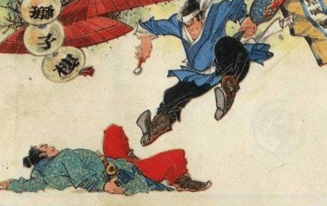 西门庆一脚踢飞武松的刀武功在水浒里算啥水平