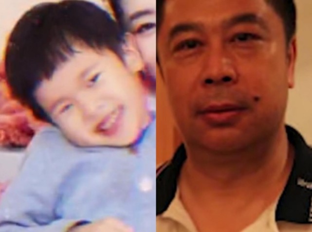 月亮姐姐的儿子越长越像她的富商老公赵元龙,父子俩的五官如同复制