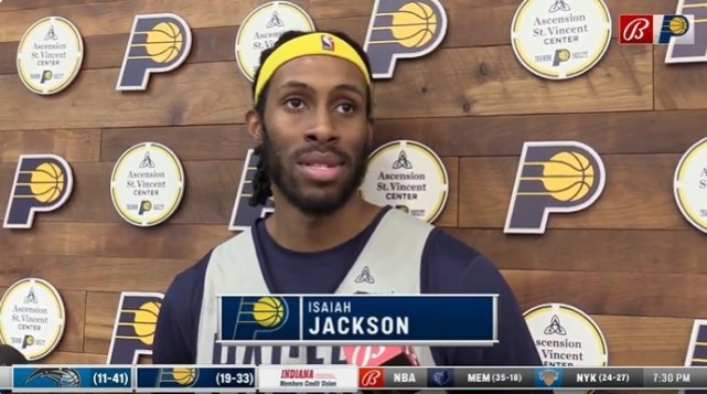 以赛亚-杰克逊谈生涯之夜:很多人告诉我不能满足于自己的表现