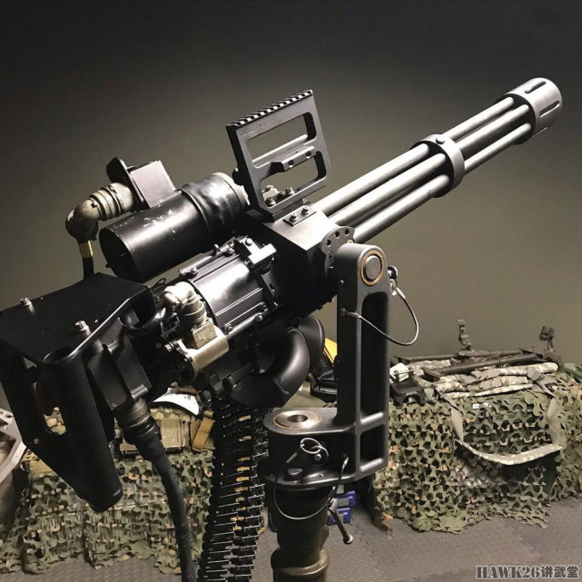 说说枪架 消焰器 弹壳收集槽的那些事|m134|加特林机枪|消焰器|弹壳