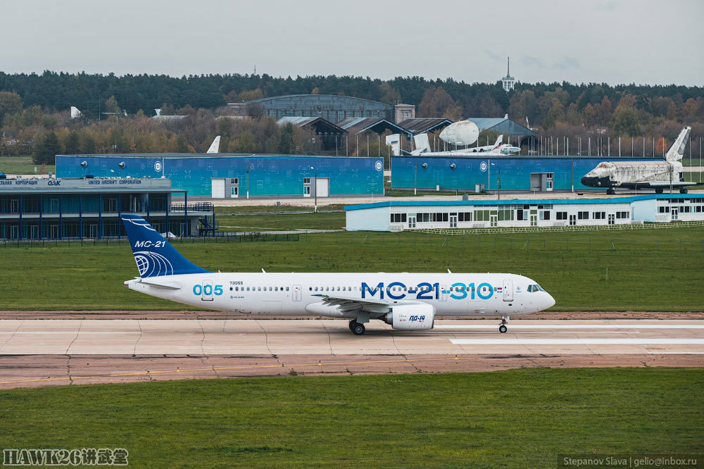 图说:俄罗斯ms-21中程窄体客机 更换国产发动机 避免"卡脖子"_腾讯