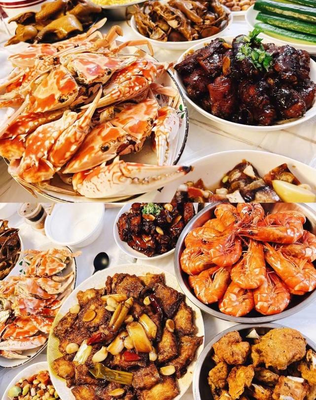 关晓彤晒年夜大餐,全是美味大菜,网友直呼太豪华,看馋了
