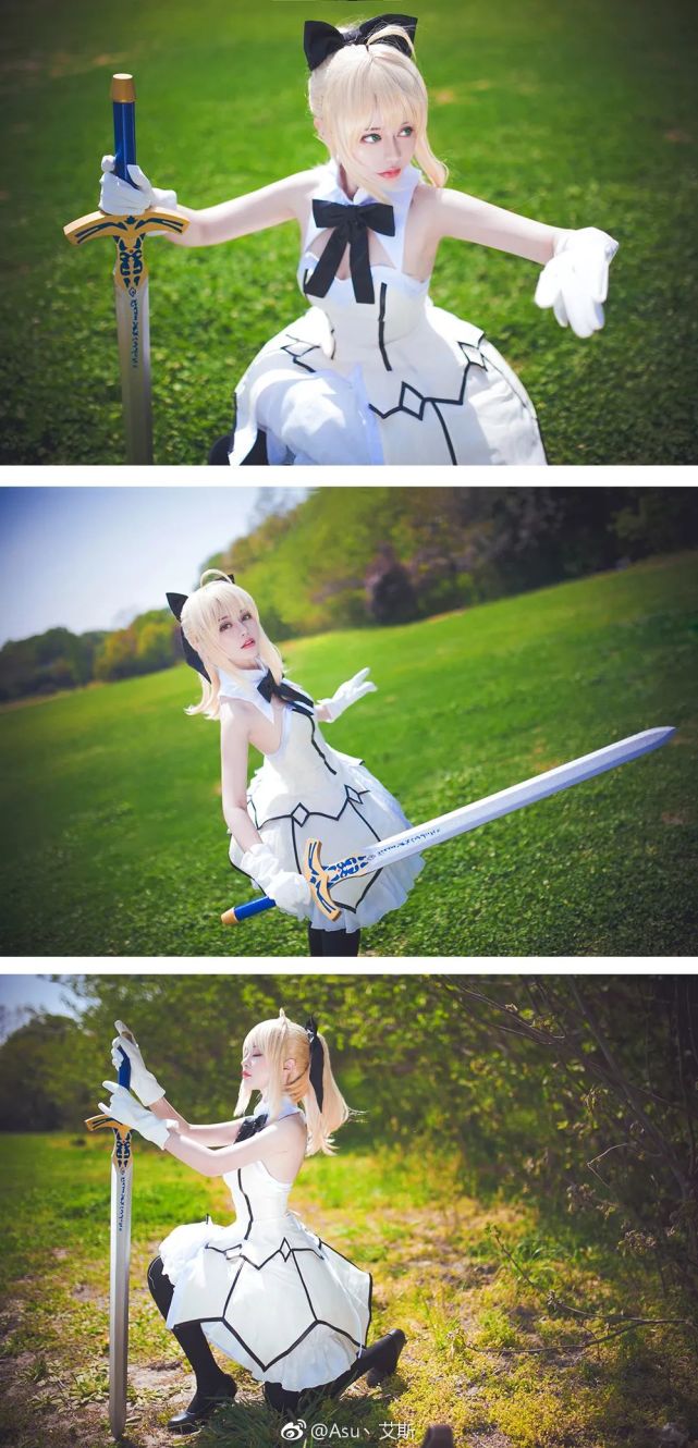 cosplay0271fategrandorder阿尔托莉雅saberlily