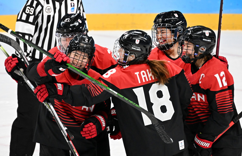 北京冬奥会冰球女子小组赛日本队胜瑞典队