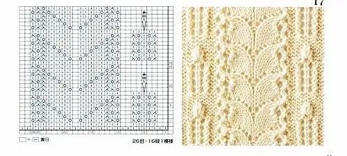 多款棒針編織花樣都是大師作品收藏起來織毛衣用的到