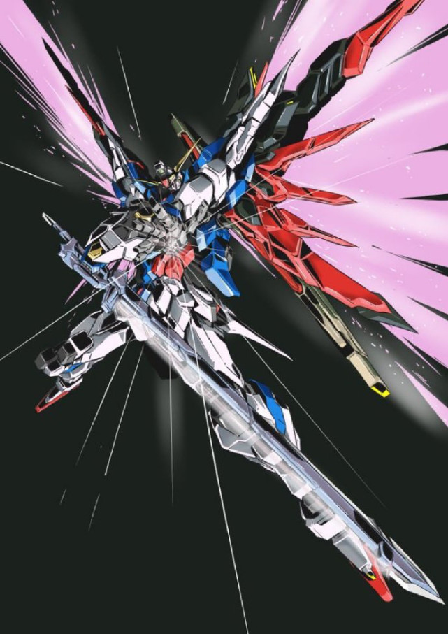 模玩控大张正己风格高达设计命运高达无法超越