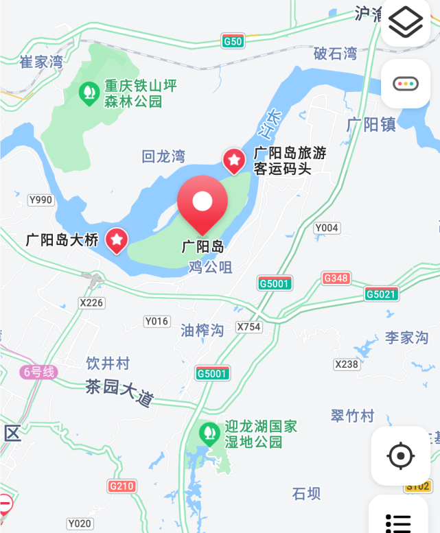 重庆市南岸区茶园地图图片