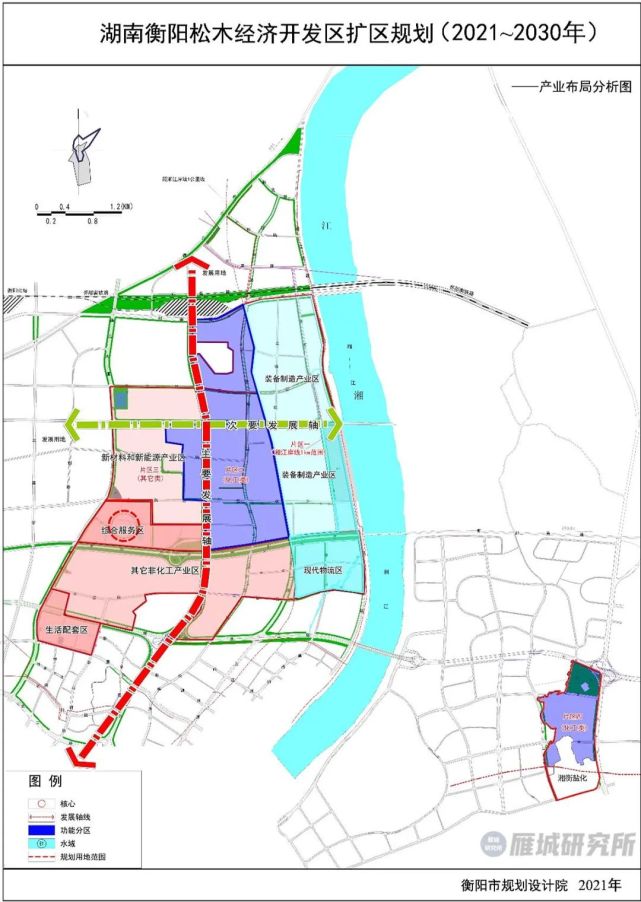 本次扩区完成后,松木经开区规划总用地面积为1488.