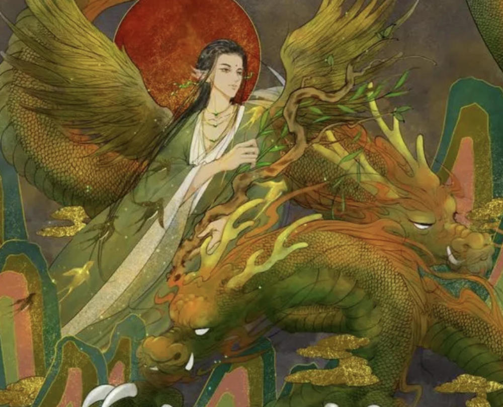 春神句芒:一个有着生命象征的远古神祇|民俗日历·二十四节气_腾讯