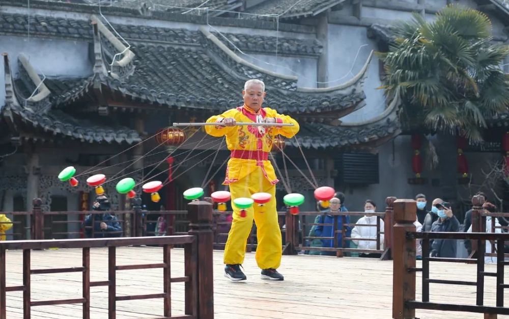 千华古村花山古庙会图片