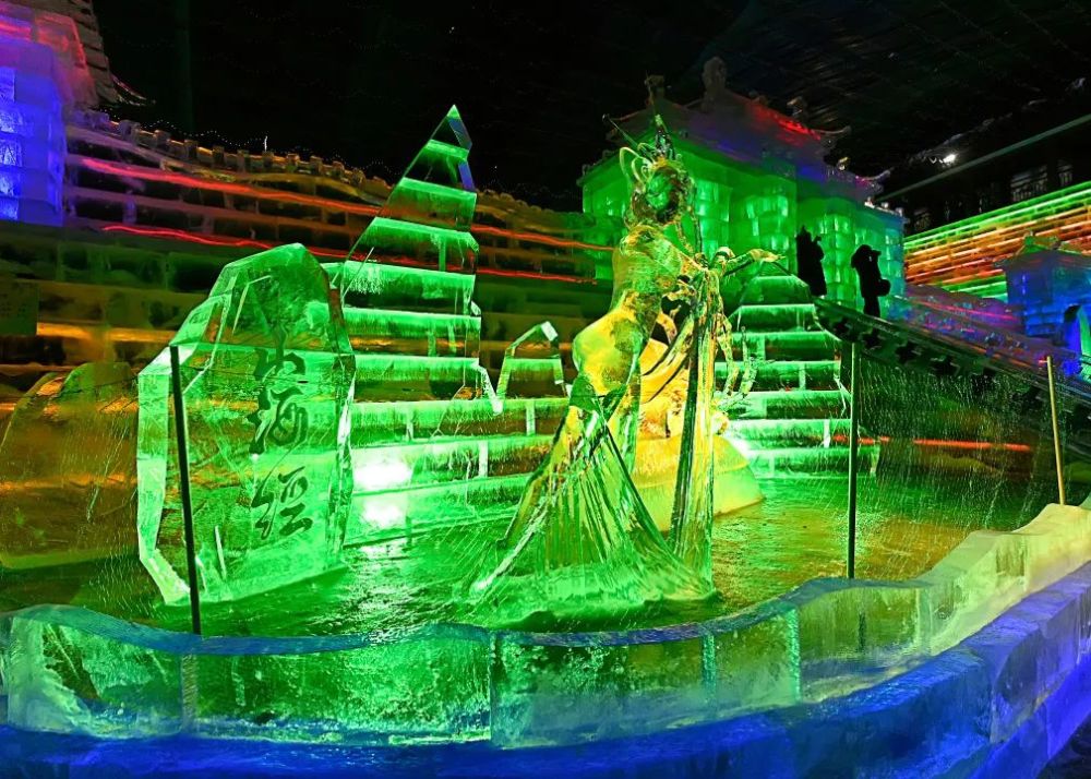 龙庆峡冰灯限流