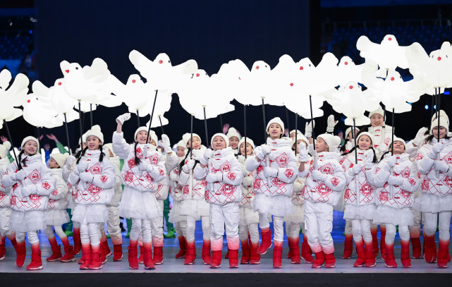 冬奥会开幕式领导图片