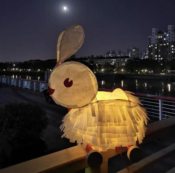 元宵兔子灯的风俗图片