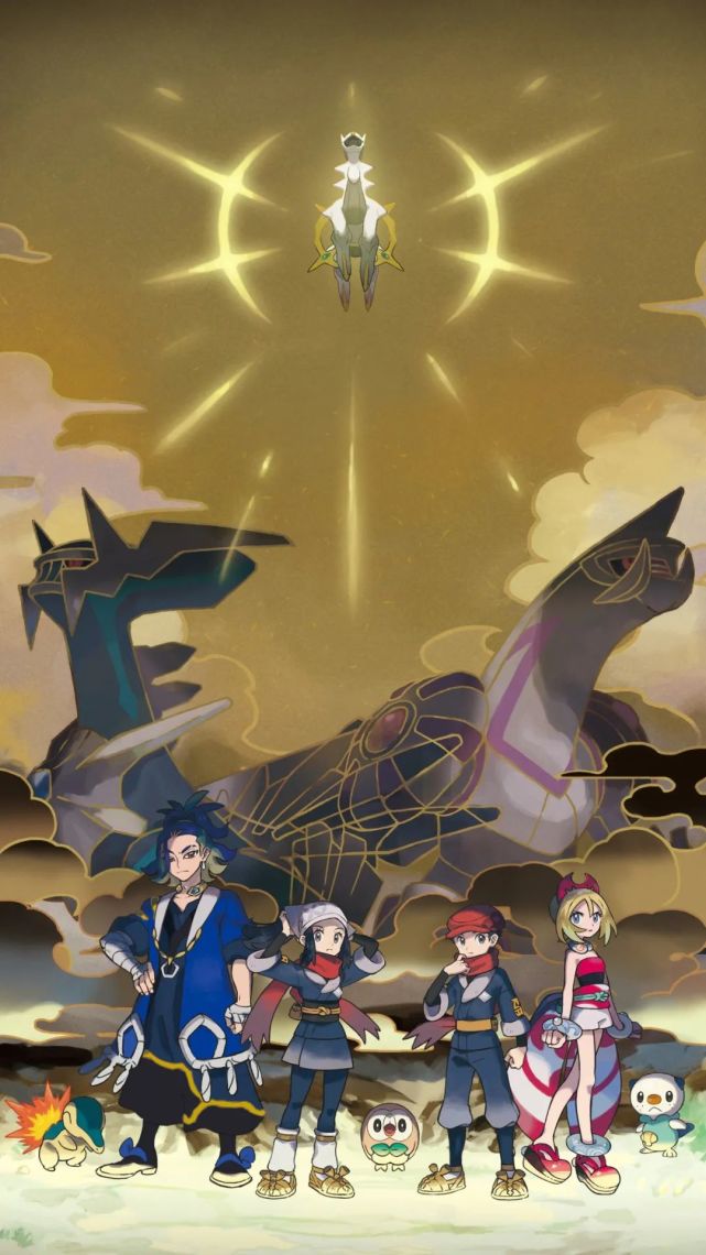 【壁纸】五张精美的阿尔宙斯手机壁纸