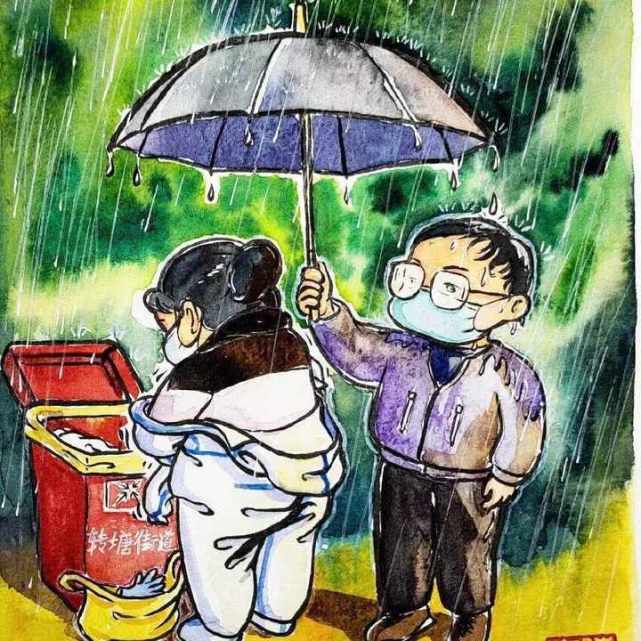 那个被守护的大白如今滞留富阳又在守护着他们