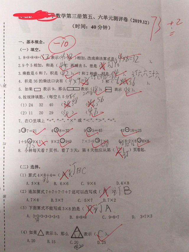 试卷的总分数是75分,还有2分是附加题得来的.