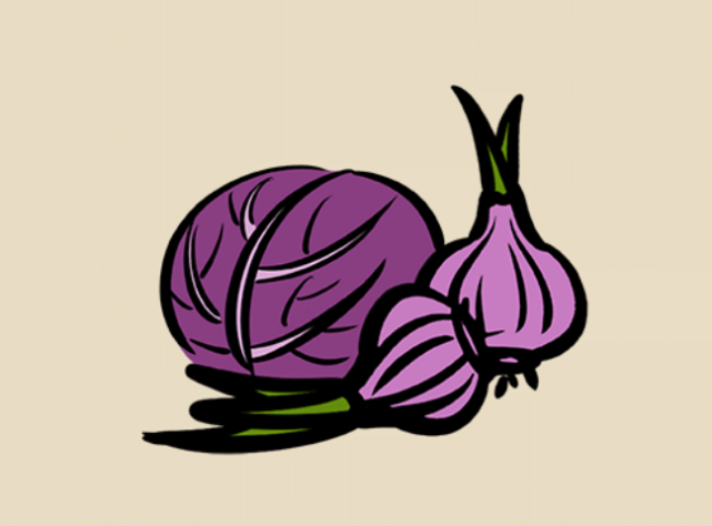 紫色蔬菜及红色蔬菜黄色蔬菜绿色蔬菜