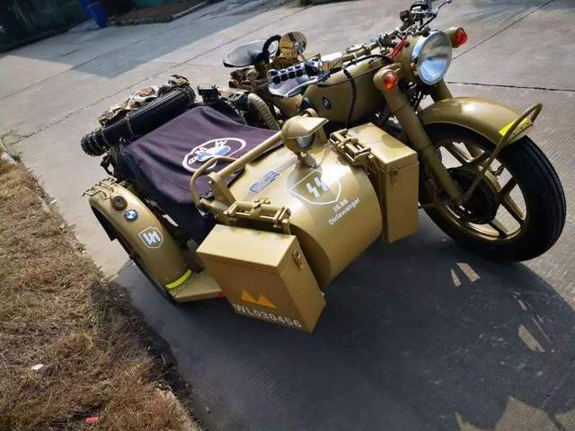 二战德军所装备的9种军用摩托车不仅拉风也都是男人的浪漫