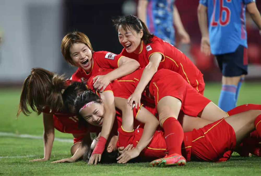恭喜中国女足！希望中国女足能够战胜韩