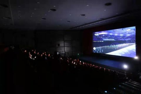中国电影博物馆用5G/8K影厅直播冬奥开幕式根本停不下来系统