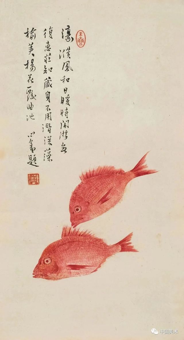 大师画鱼,年年有余!