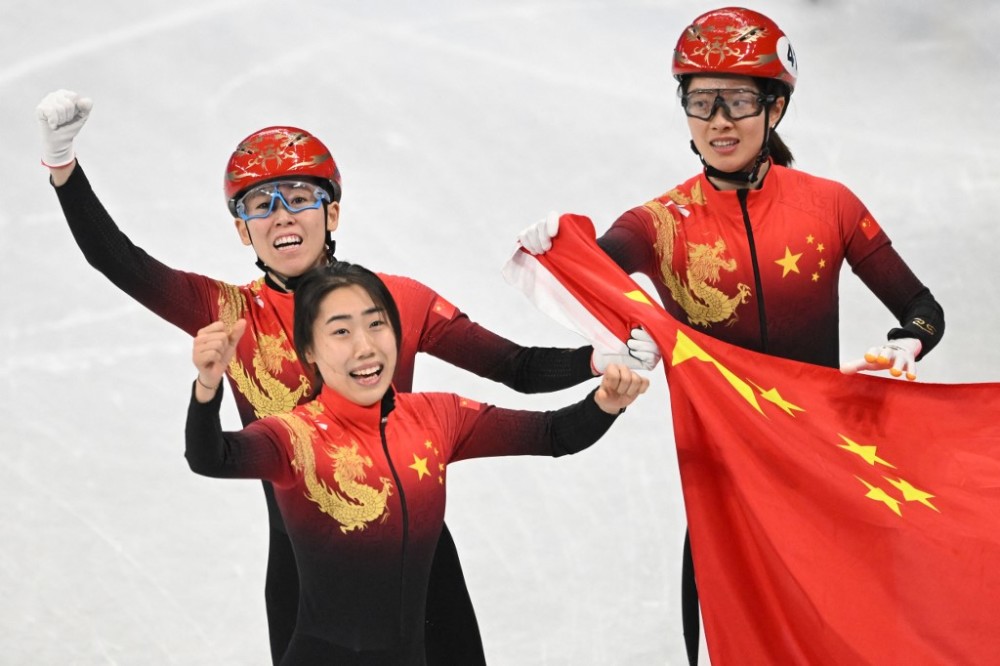 2022冬奥会中国第二金图片