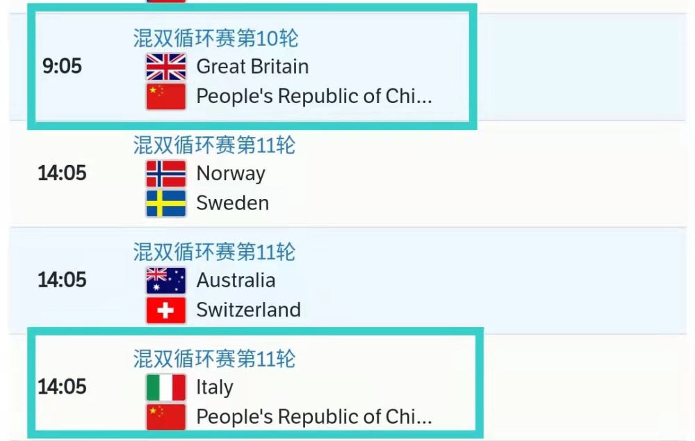 冰壺混雙冬奧會第12輪賽程出爐 Cctv5不直播 中國隊pk 黑馬 天天看點