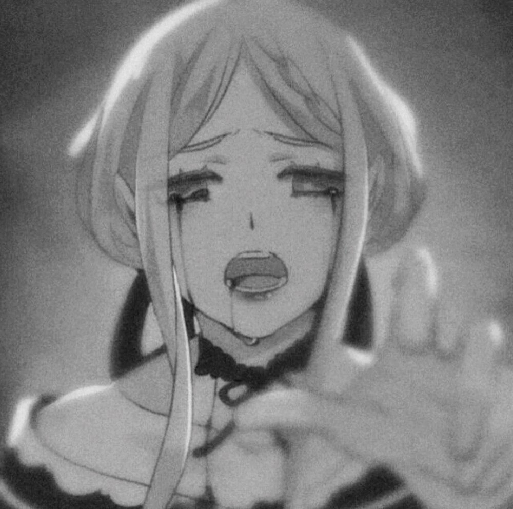 动漫头像微丧系列头像