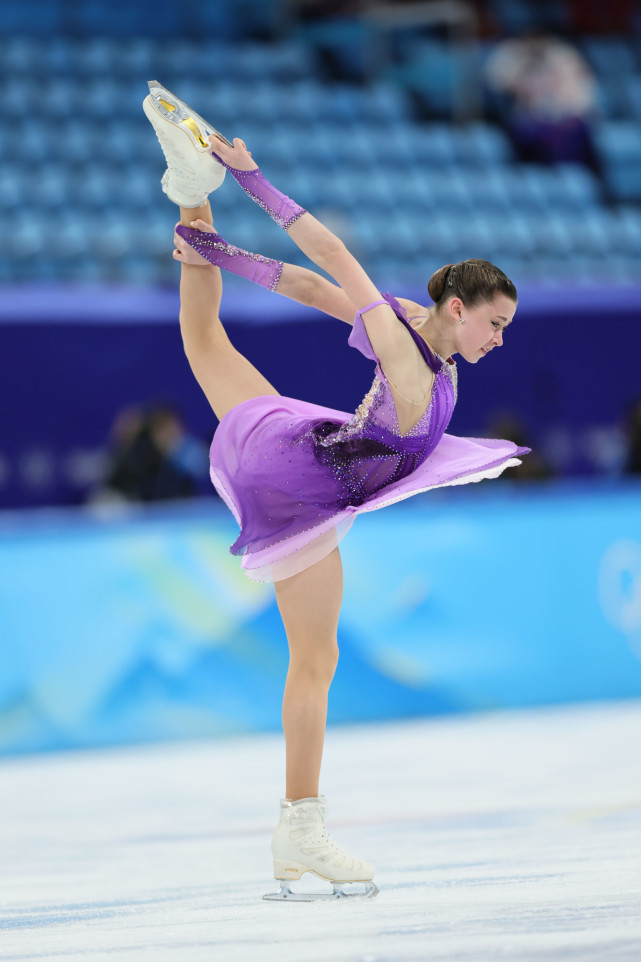 北京冬奥会花样滑冰团体赛女子单人滑短节目赛况8