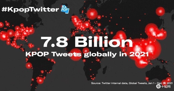 twitter粉丝排行榜2021_Twitter公布2021年度全球韩流数据,BTS讨论度居冠