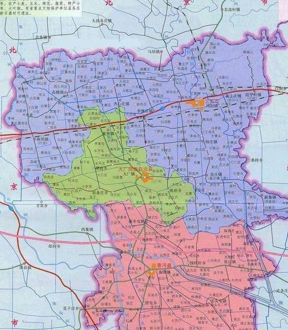河北省三河市,大厂回族自治县,香河县地图三河市距离北京天安门的直线