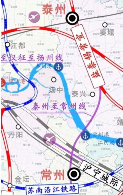 江蘇這6條鐵路力爭2023年開工,包括寧宣,常泰等2條高鐵_騰訊新聞