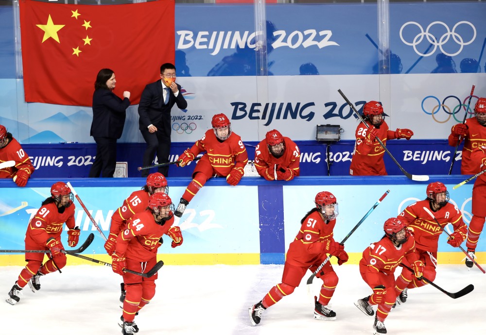 中国冰球队 冬奥图片