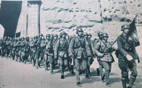 杂牌师跟着中央军一起撤退一路断后掩护还要当收容队和敢死队