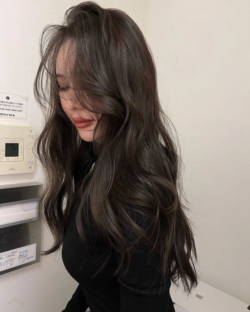 "暗色系"染发也太美了吧!低调奢华有内涵插图14