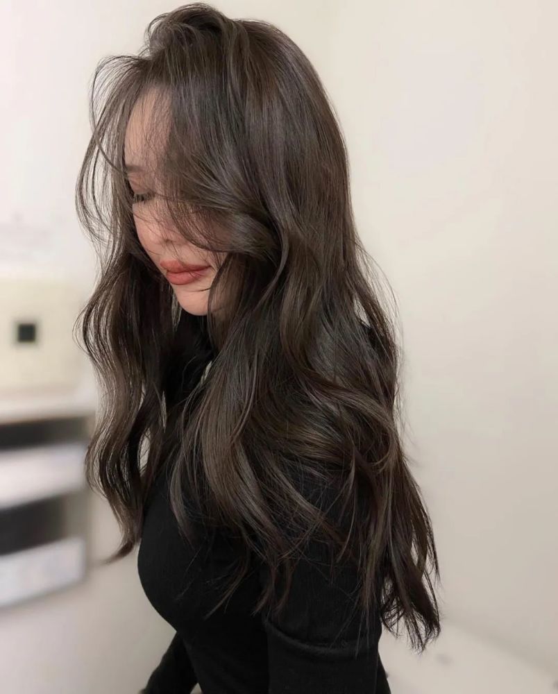 "暗色系"染发也太美了吧!低调奢华有内涵插图18
