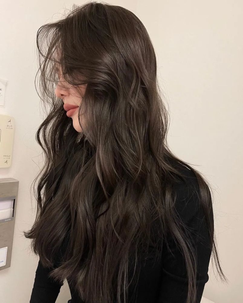 "暗色系"染发也太美了吧!低调奢华有内涵插图20