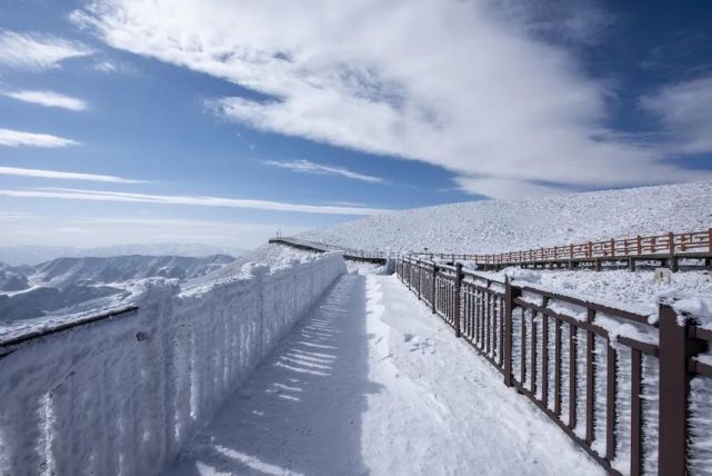 貴州居然有這樣的雪景|天梯_旅遊|韭菜坪|李學友|貴州|雪景|旅遊景區