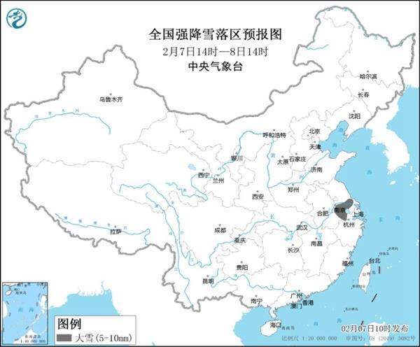 暴雪蓝色预警：安徽江苏浙江等地部分地区有大雪天气不冷不热刚刚好的说说