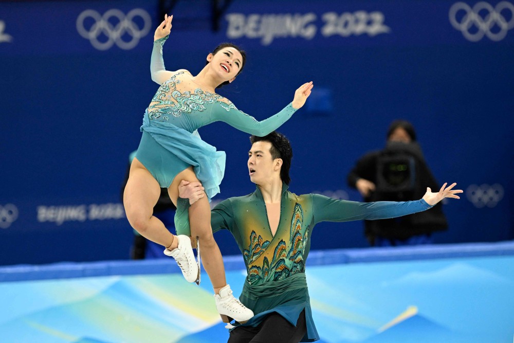 王诗玥柳鑫宇冰舞只此青绿不仅是比赛更是艺术