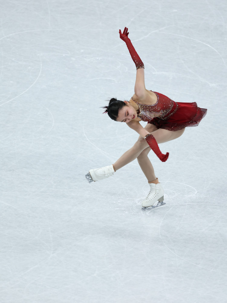 (北京冬奥会)花样滑冰——团体赛:女子单人滑自由滑赛况(4)