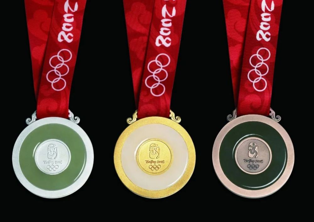 画冬奥会的三个奖牌图片