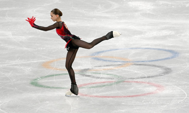 北京冬奥会花样滑冰团体赛女子单人滑自由滑赛况7