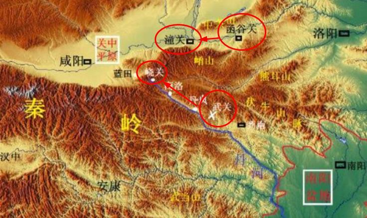 华夏历史千年政治中心细数拱卫关中的几大重要关隘
