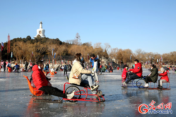 (北京市園林綠化局供圖)今年春節恰逢北京2022年冬奧會舉辦,為滿足