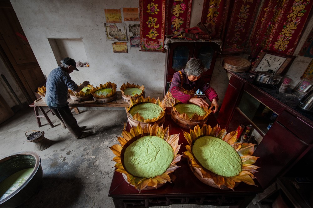 香甜糯柔的廿八都铜锣糕