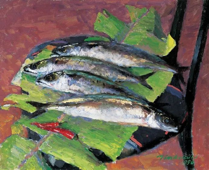 冉茂芹 油画作品_腾讯新闻