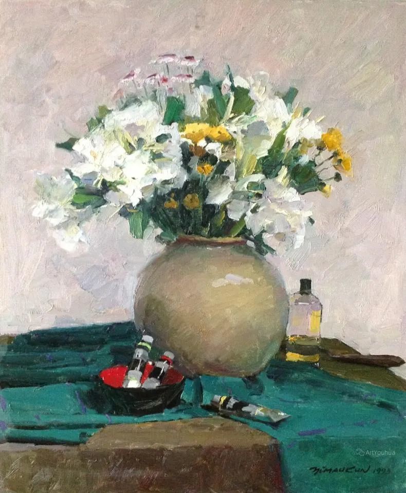 冉茂芹 油画作品_腾讯新闻